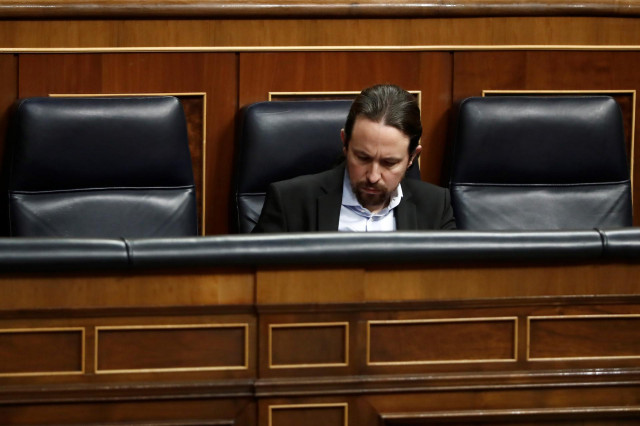 El vicepresidente de Derechos Sociales del Gobierno y líder de Podemos, Pablo Iglesias