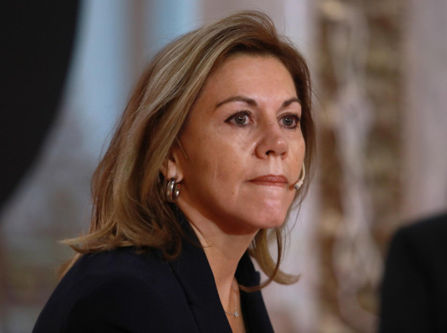 Cospedal en la presentación de las mujers más influyentes