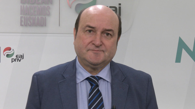 El presidente del PNV, Andonio Ortuzar.