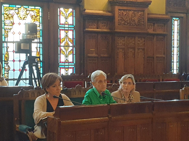 La consejera de Educación, Carmen Suárez