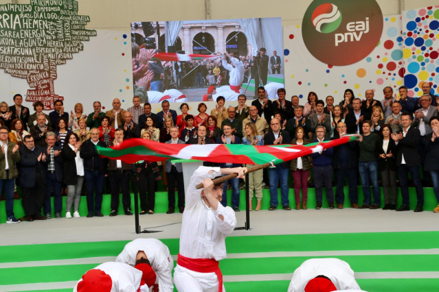 Celebración del Aberri Eguna del PNV en 2019