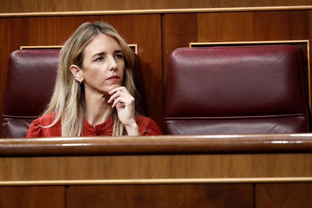 La portavoz del PP, Cayetana Álvarez de Toledo, en el Pleno de Congreso