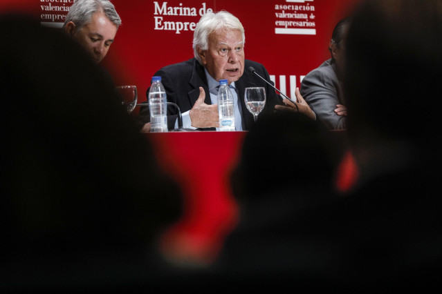 El expresidente del Gobierno Felipe González