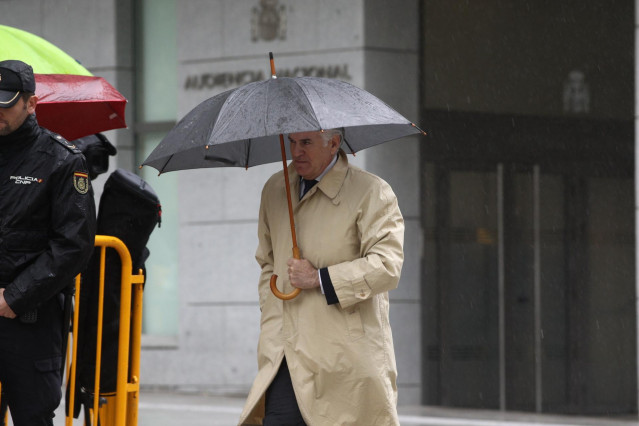 El extesorero del PP Luis Bárcenas, el día en que la Audiencia Nacional ordenó su ingreso en prisión por la sentencia de Gürtel