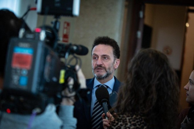 El portavoz parlamentario adjunto de Ciudadanos, Edmundo Bal, en la entrada de la Junta de Portavoces del Congreso, en una imagen de archivo