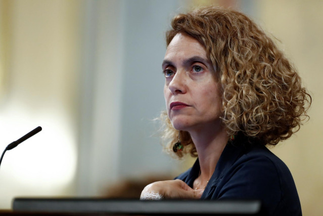 La presidenta del Congreso, Meritxel Batet.