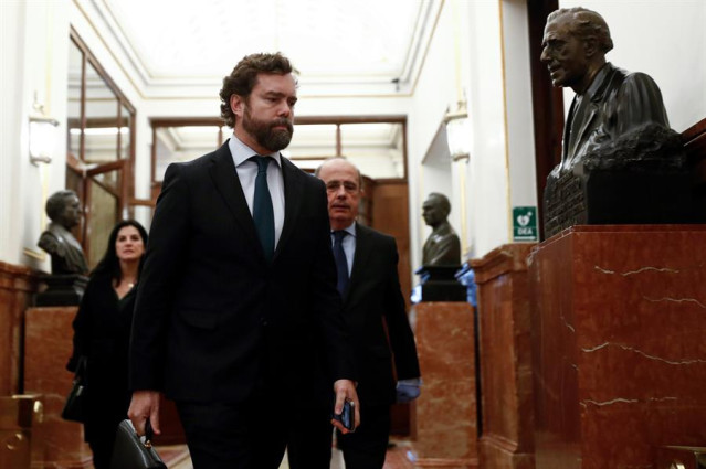 El portavoz de Vox en el Congreso Iván Espinosa de los Monteros.