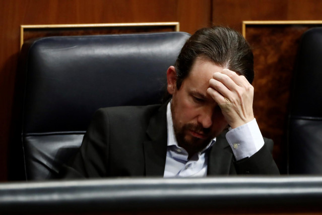 El vicepresidente de Derechos Sociales del Gobierno y líder de Podemos, Pablo Iglesias.