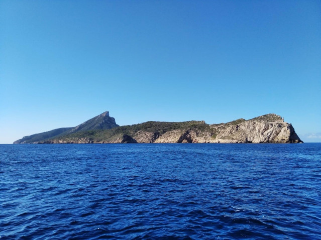 Imagen panorámica de Sa Dragonera.
