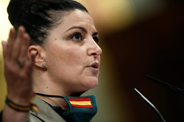 La diputada de Vox Macarena Olona