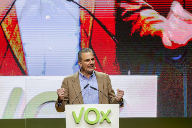 El secretario general de Vox, Javier Ortega Smith. Archivo.