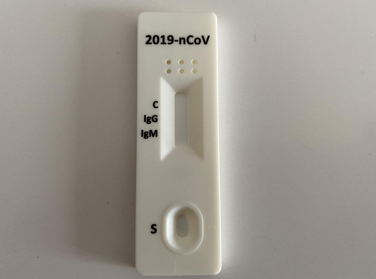 Test de coronavirus, COVID-19.