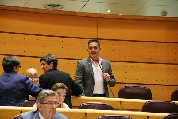 El senador de Compromís, Carles Mulet,