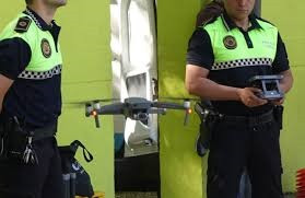 La Policía Local de Talavera la Real intercepta un dron en zona prohibida
