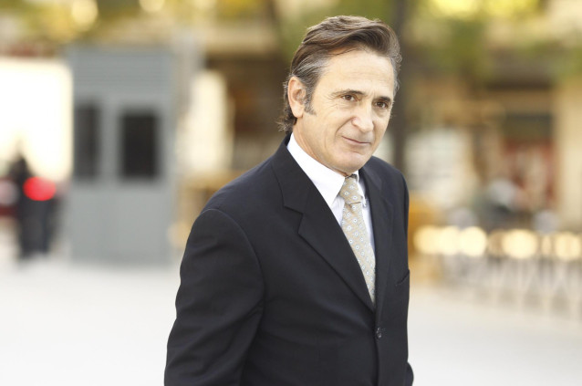 Josep Pujol Ferrusola, antes de declarar en la Audiencia Nacional
