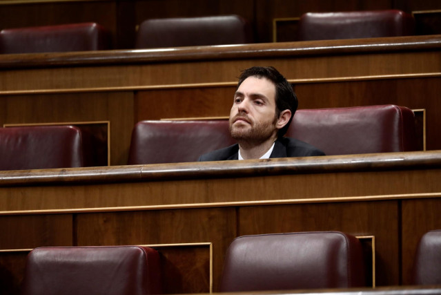 El diputado de Unión del Pueblo Navarro, Sergio Sayas.
