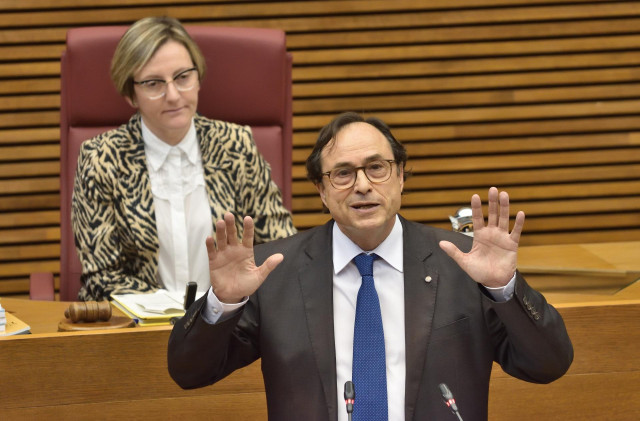 Soler en una comparecencia en Les Corts