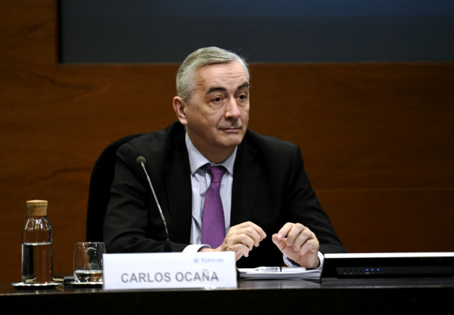 El director general de Funcas, Carlos Ocaña, en una imagen de archivo.