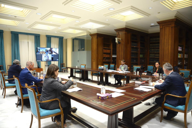 Reunión del presidente de Canarias, Ángel Víctor Torres, con la Fecam para analizar el pacto de reactivación de la economía