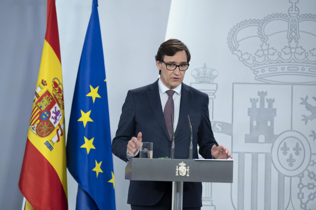 El ministro de Sanidad, Salvador Illa.