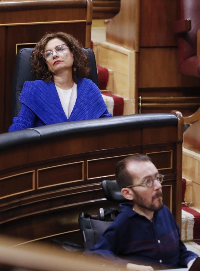 La ministra de Hacienda, María Jesús Montero