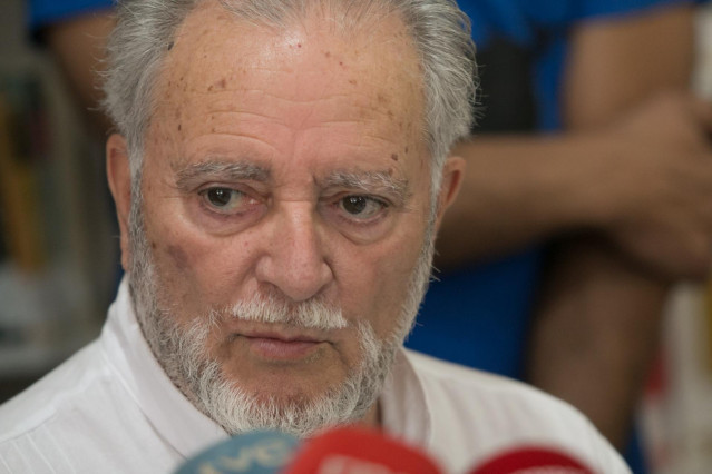 Julio Anguita, en una foto de archivo de Europa Press