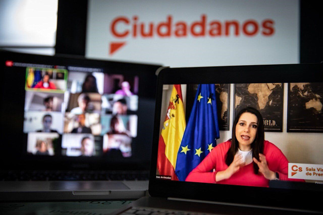 La presidenta de Ciudadanos, Inés Arrimadas