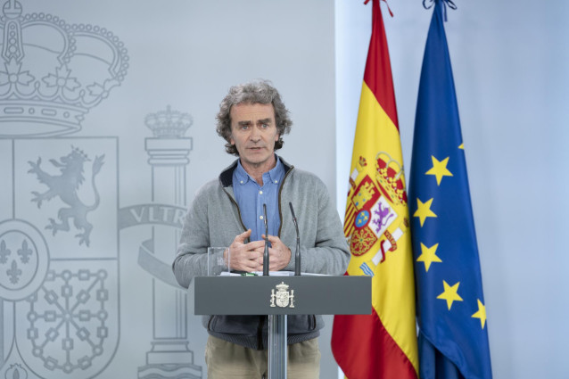 El director del Centro de Coordinación de Alertas y Emergencias Sanitarias, Fernando Simón.