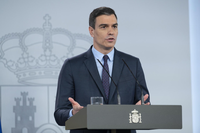 El presidente del Gobierno, Pedro Sánchez.