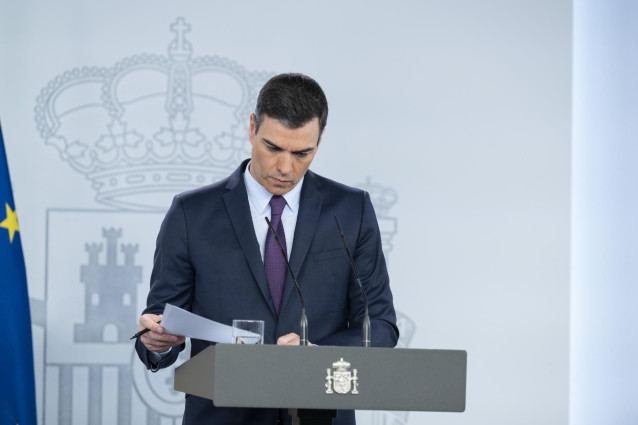El presidente del Gobierno, Pedro Sánchez.