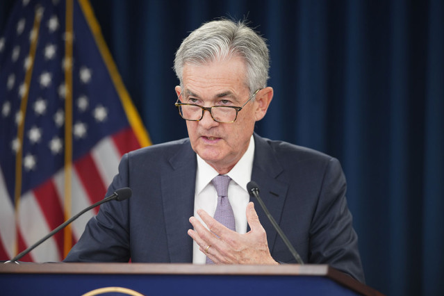 Jerome Powell, presidente de la Reserva Federal de EEUU (Fed)