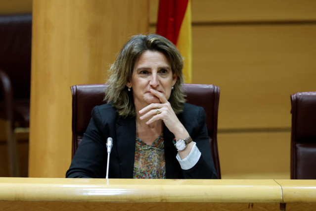 La vicepresidenta Cuarta del Gobierno y ministra para la Transición Ecológica y el Reto Demográfico, Teresa Ribera