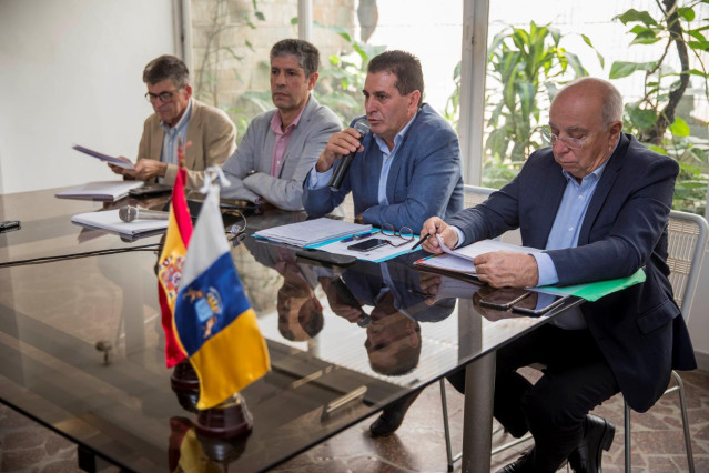 El director general de Relaciones Exteriores del Gobierno de Canarias, Juan Francisco Trujillo