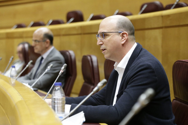 El senador de Teruel Existe, Joaquín Egea.