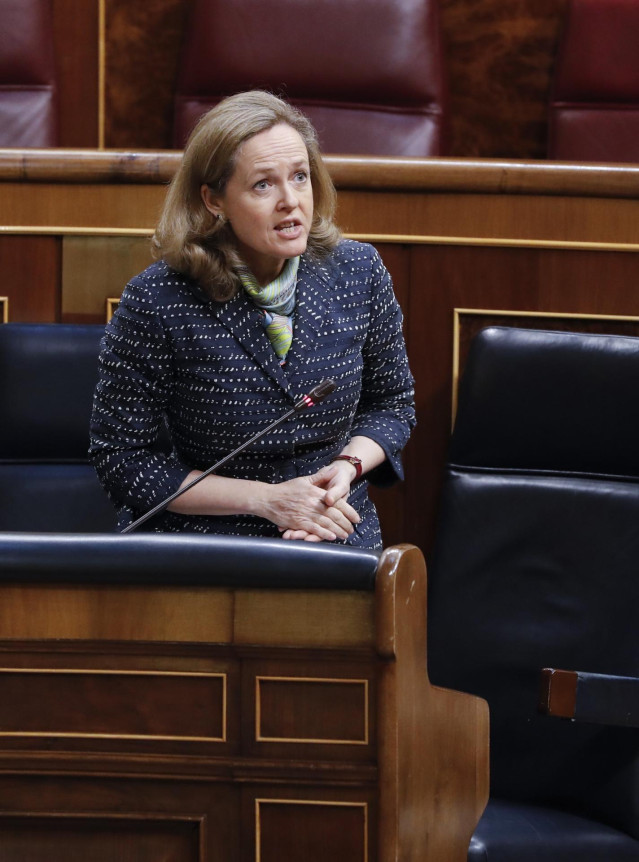 La vicepresidenta económica, Nadia Calviño