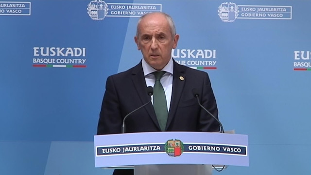 El portavoz del Gobierno Vasco, Josu Erkoreka.
