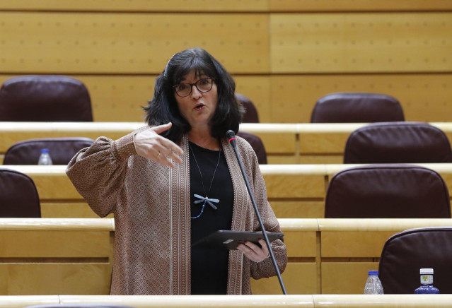 La senadora de Adelante Andalucía, Pilar González.