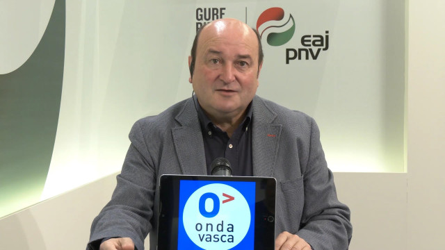 El presidente del PNV, Andoni Ortuzar.