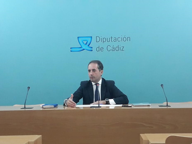 Antonio Saldaña en la Diputación