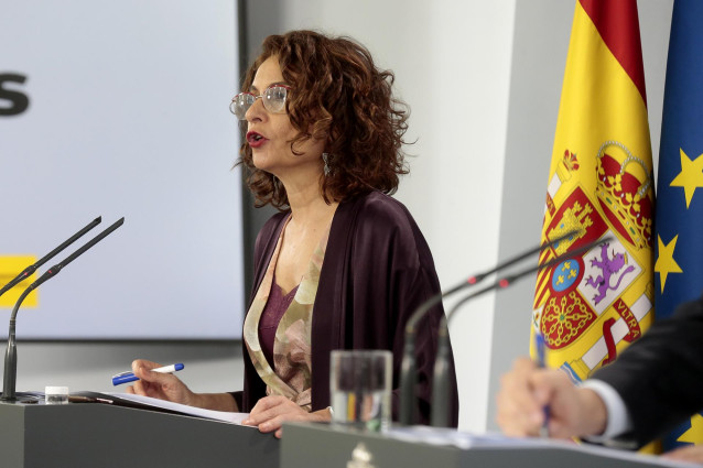 La ministra de Hacienda y portavoz del Gobierno, María Jesús Montero.