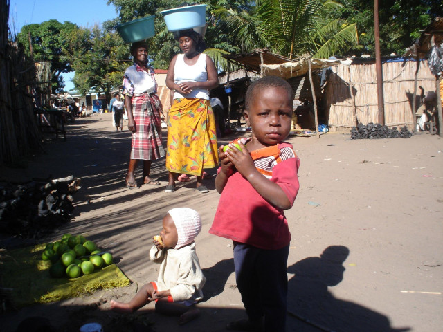 Niños en África