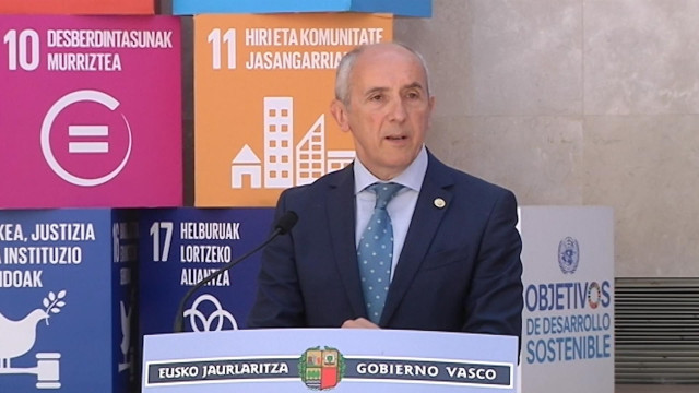 El portavoz del Gobierno Vasco, Josu Erkoreka.