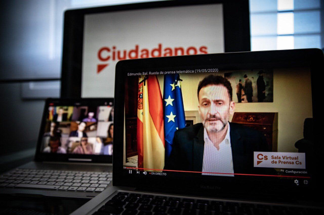 El portavoz adjunto de Ciudadanos en el Congreso de los Diputados, Edmundo Bal.