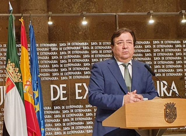 Vara en la rueda de prensa posterior a la videoconferencia de presidentes.