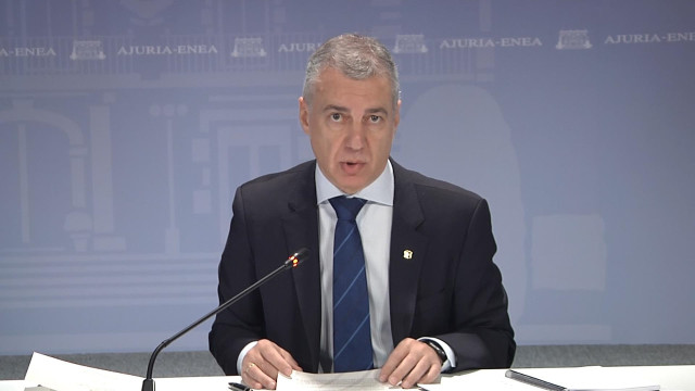 El lehendakari, Iñigo Urkullu.