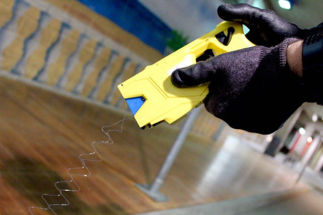 Imagen de recurso de una pistola Taser.