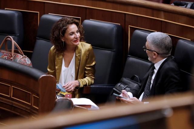 La ministra de Hacienda, María Jesús Montero.