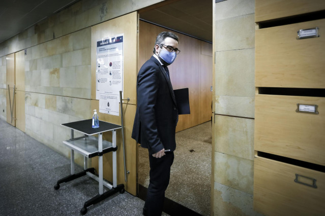 El ministro de Finanazas y portavoz del Gobierno de Andorra, Eric Jover.
