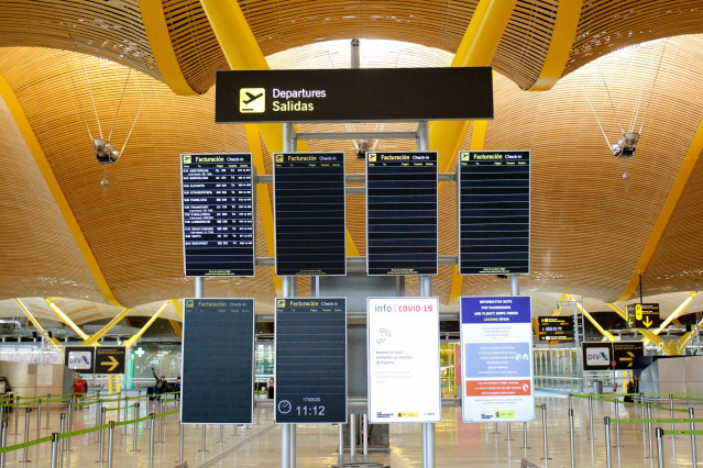 Vista general de la terminal 4 del Aeropuerto de Madrid-Barajas Adolfo Suárez.