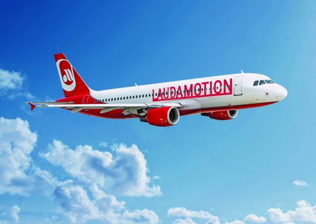 Avión de Laudamotion.